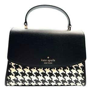Kate Spade Darcy Top Handle Woven Satchel Bag brand new with tags